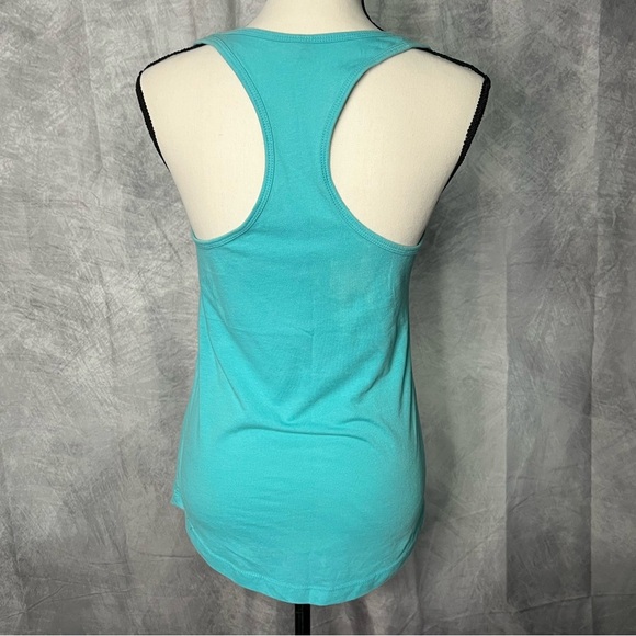 Fitness Tee Co Teal Mama Bear Is Extra Fierce Tank Top - LG - Picture 6 of 9